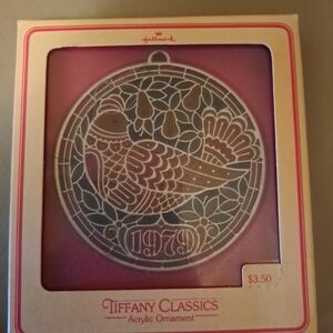 Hallmark Tiffany Classics 1979 Ornament